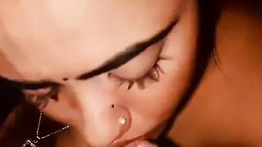 Boyfriend dick in mouth and pussy to please horny GF