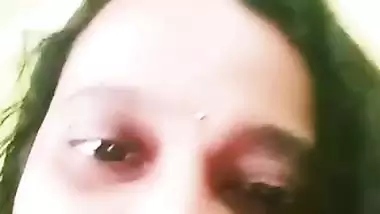 Busty aunty stripping nighty and nude show