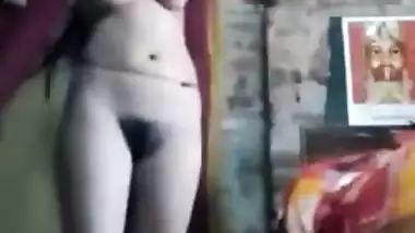 Indian village after bath nudes