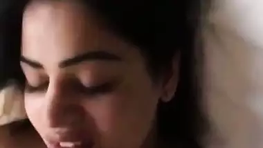 Big boob Bangali girl gives a boobjob to her lover