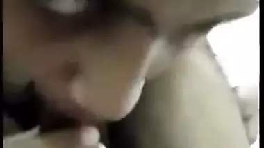 Cheating bhabhi blowjob to lover