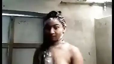 Unseen desi nude bathroom selfie