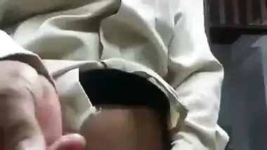 Corona prevention squad lady fingering pussy