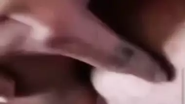 Tamil wife opening towel in front of secret lover