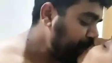 Indian sex MMS of a romantic couple fucking
