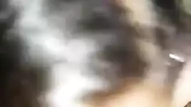 Large milk sacks housewife gives joy to her spouse