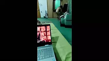 Cute hijab girl first time boobs show to lover