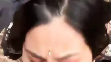 Hyderabad lady enjoys Indian blowjob sex in jungle