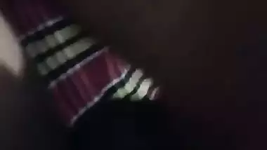 Nephew fucks his aunt’s shaved pussy in desi xxx MMS