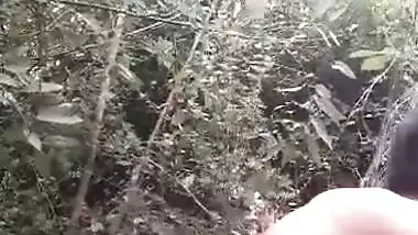 Lady cheats on her husband and enjoys outdoor Nepali sex