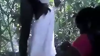 Sexy village aunty fucked by old land lord in farm land