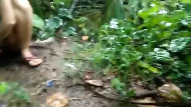 Indian Girl Masturbating In Rain