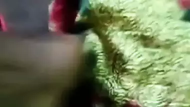 Tamil wife in saree getting her nude pussy exposed