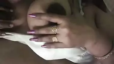 South Indian lady drinks her stepson’s thick cum