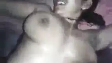Punjabi wife exposing big boobs to lover
