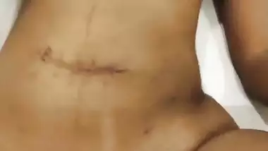 Newly married wife boob sucking by horny husband