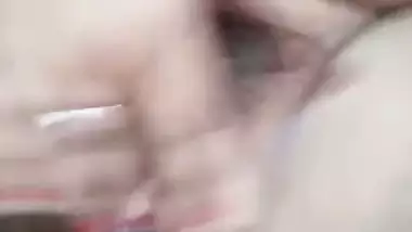 Desi rubbing pussy while fucking