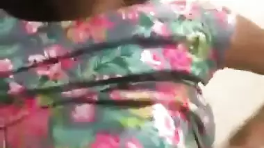 Indian GF making a naked video of her BF online