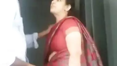 Mallu Mature Couple Standing Sex on the Chair Part 1