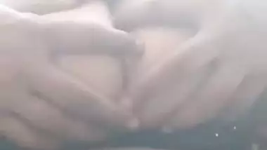 Mature MILF naked xxx on video call with secret lover