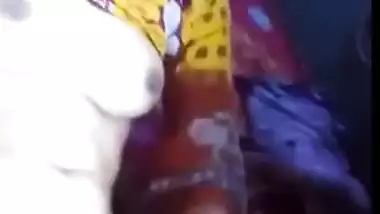 Desi maid Fingering selfie video