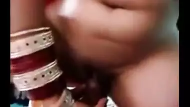 Newly married bhabhi sucks and copulates her youthful neighbor