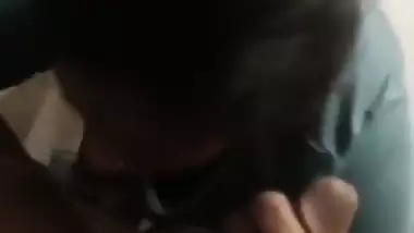 South Indian lady sucks a dick like a piece of chocolate