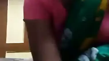Desi village randi in saree exposing thick pussy