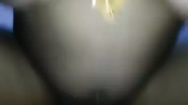 Hot Aunty boobs press and ride on top 2