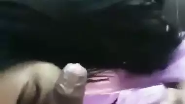 Lady strips and gives an Indian blowjob to her boss