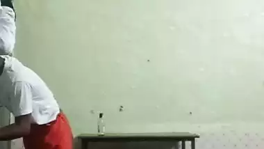 Local sex video of an 18-year-old girl fucking with BF