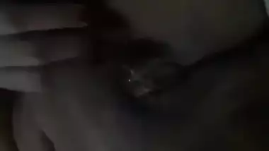 BD girl boob show video taken for her boyfriend