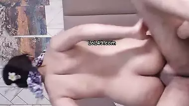 Masked couple bedroom sex video in HD viral MMS