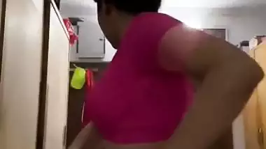 Marathi wife wearing saree after viral nude body showing