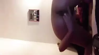 Her ass is getting slammed so hard