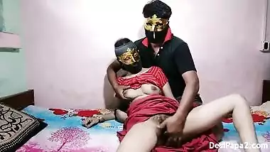Desi mother-in-law sex with son-in-law In front...