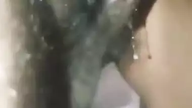 Desi cuckold wife blowjob sex MMS
