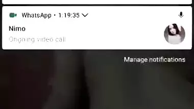 Viral tanker Bengali MILF fingering on video call