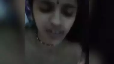 Real desi Indian bhabhi moans during sex