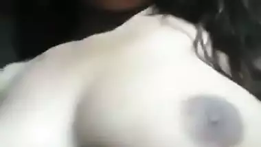 Buttery pussy and big boobs of desi slut