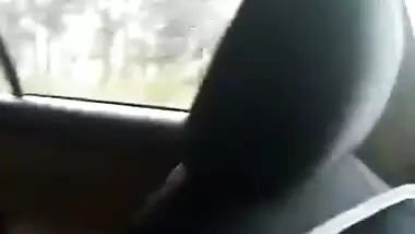 Desi college couples sex in public car