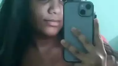 Beautiful girl licking boob selfie viral xxx videos
