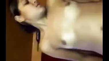 Young teen college girlfriend from Delhi erotic sex video