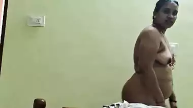 Tamil wife nude walk in bedroom caught by husband
